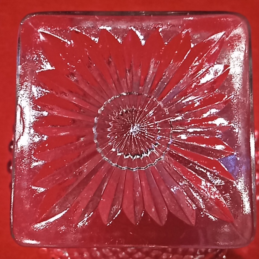 Miss America Clear Footed Round Compote By Anchor Hocking. Centerpiece Glass.. - Picture 6 of 11